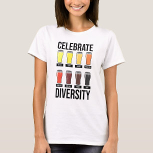 Celebrate Diversity Bartender T-Shirt