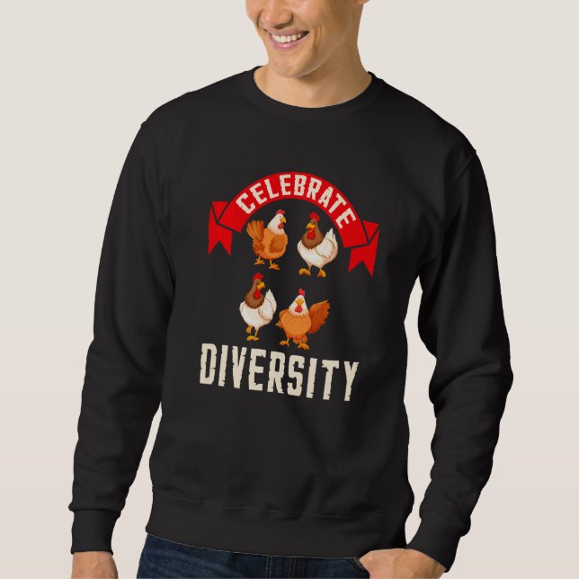 Celebrate Diversity Chicken Tee (Front)