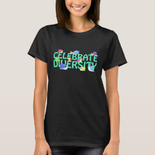 Celebrate Diversity Cottagecore Gear Garden Snail T-Shirt