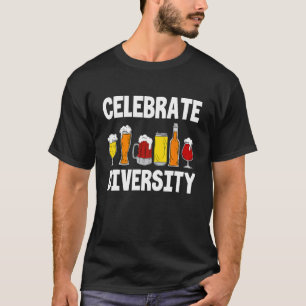 Celebrate Diversity Craft Beer Drink Root Beer Al T-Shirt