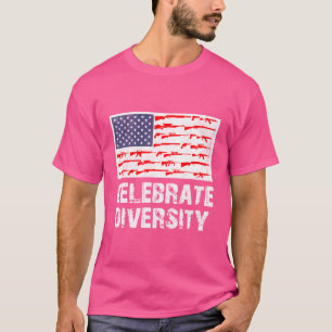 Celebrate Diversity - Funny 2Nd Amendment Shirt Gu