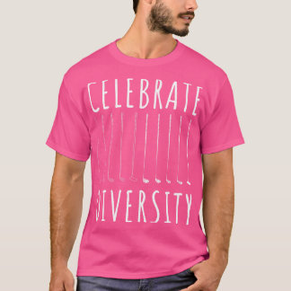 Celebrate Diversity Golf Club Shirt Golf Lovers F