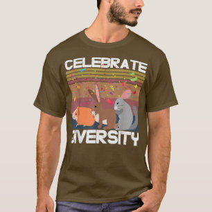 Celebrate Diversity guinea pig rodent Guinea pig T-Shirt