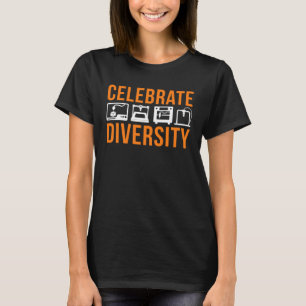 Celebrate diversity in 3d printing and Metaverse T-Shirt
