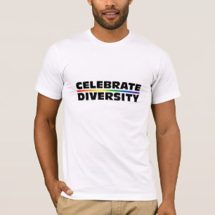 Celebrate Diversity Performance Micro-Fibre Long S T-Shirt