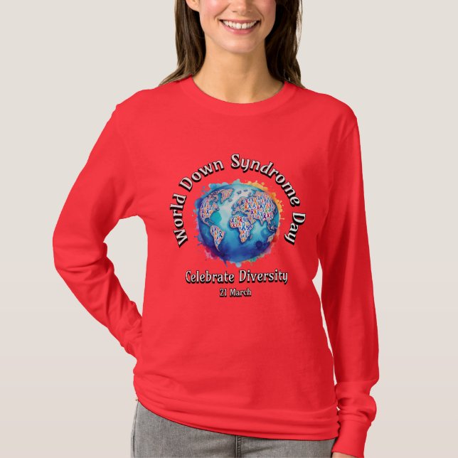 Celebrate Diversity.  T-Shirt (Front)