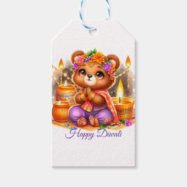 Celebrate Diwali Gift Tags (Front)