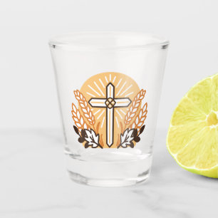 Celebrate Faith with Harvest – Inspirational Art Shot Glass