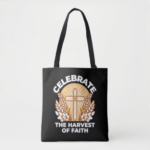 Celebrate Faith with Harvest – Inspirational Art Tote Bag