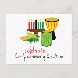 Celebrate Family Postcard