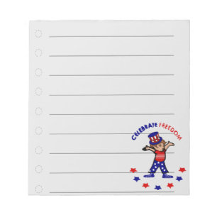 Celebrate Freedom Notepad