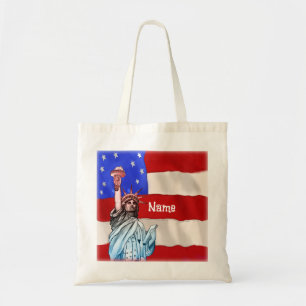 Celebrate freedom tote bag