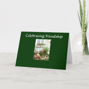 CELEBRATE FRIENDSHIP THANKSGIVING HOLIDAY CARD