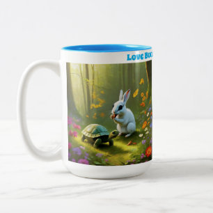 Celebrate Friendship with Every Sip Two-Tone Coffee Mug