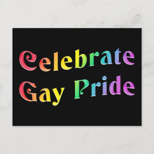 Celebrate Gay Pride Postcard