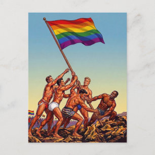 Celebrate Gay Pride, Strength, and Unity Postcard