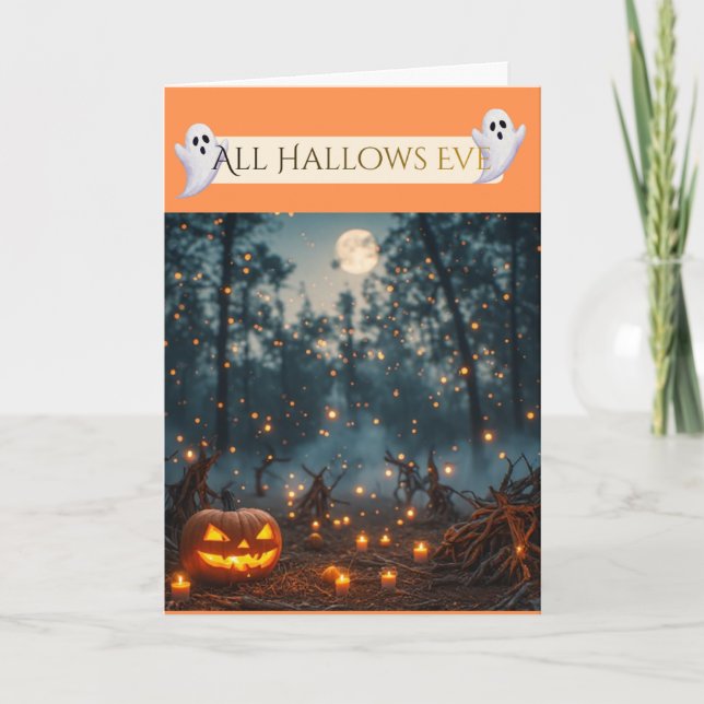 Celebrate Halloween Card (Front)