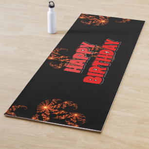 Celebrate Happy Birthday With a nice day Yoga Mat