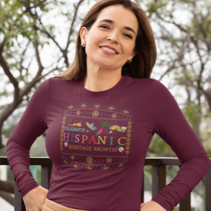 Celebrate Hispanic Heritage Month Design T-Shirt