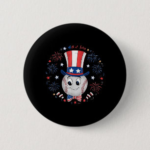 Celebrate Independence Day with Patriotic Style 6 Cm Round Badge