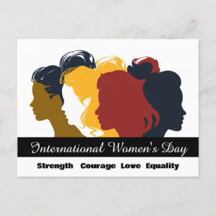 Celebrate International Women's Day March 8th 2025 Postcard