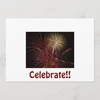 celebrate invitation