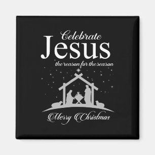 Celebrate Jesus Is The Reason For The Season Chris Magnet