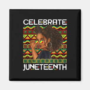Celebrate Juneteenth 1865 African American Freedom Magnet