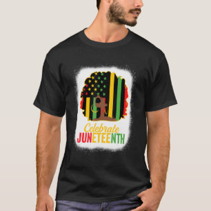 Celebrate Juneteenth 1865 African American Womens T-Shirt