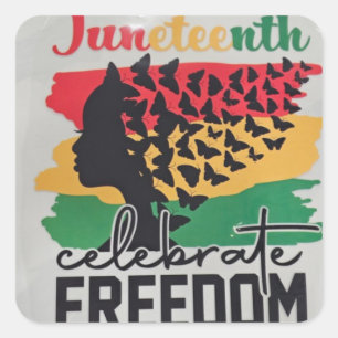 Celebrate Juneteenth with Square Stickers