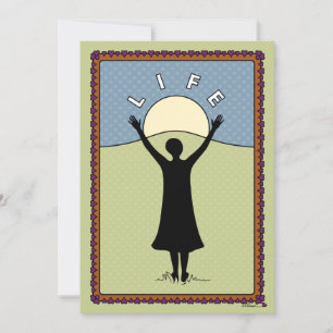 Celebrate Life_A_Flat Card 5"x7"