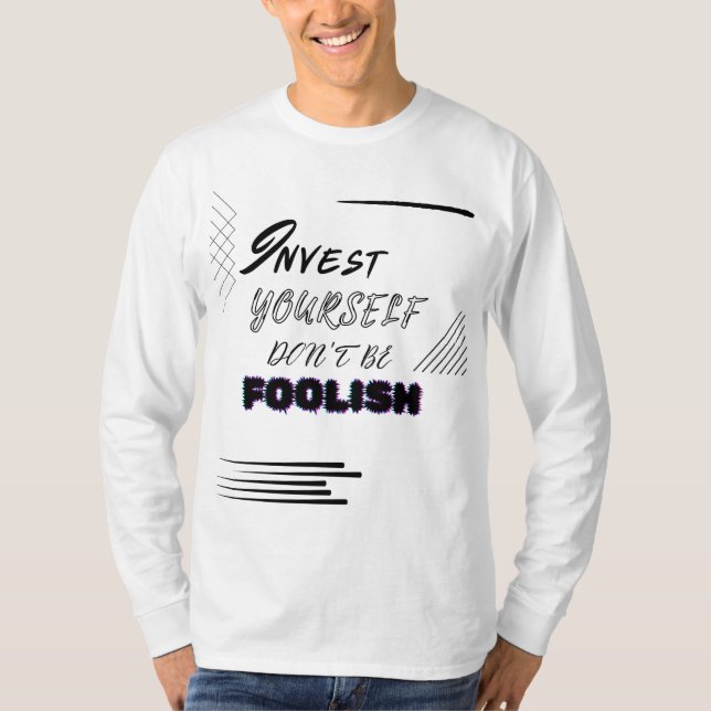 "Celebrate Life: Express Yourself with Cutting-Edg T-Shirt (Front)