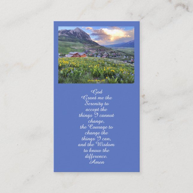 Celebrate Life Floral Funeral Card (Front)