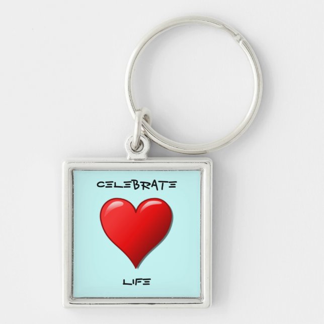Celebrate Life Key Ring (Front)