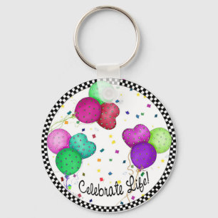 Celebrate Life Keychain