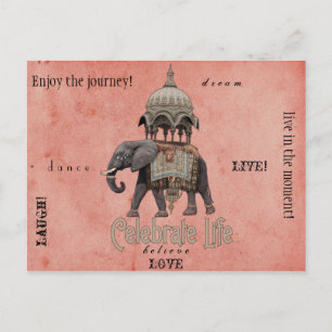 Celebrate life post card