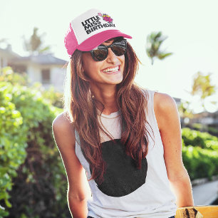 Celebrate Little Miss Birthday Trucker Hat