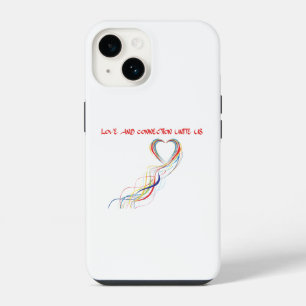 Celebrate Love and Connection Design iPhone 14 Case