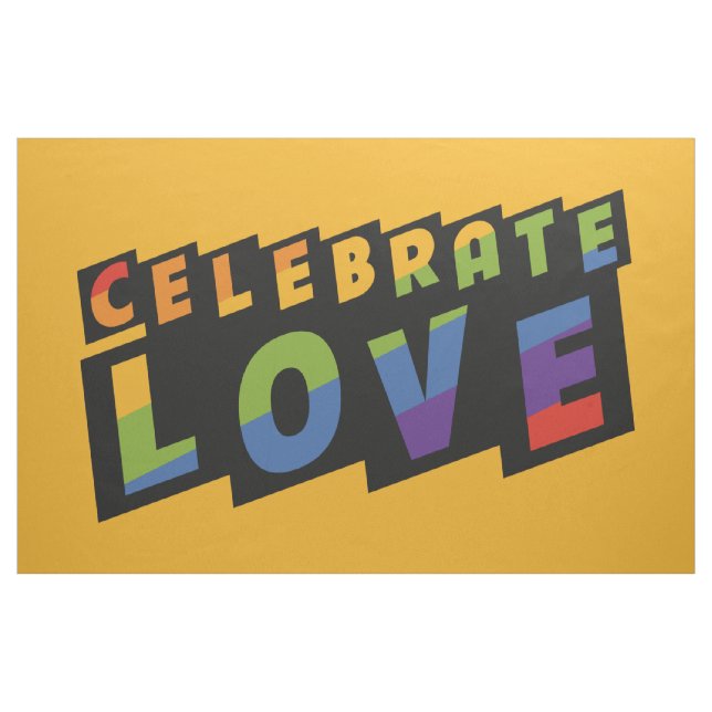 Celebrate Love custom fabric (Yard)