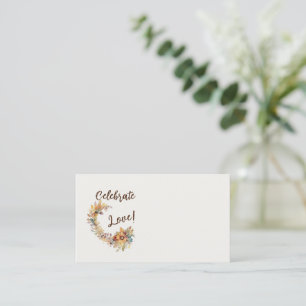 Celebrate Love Place Card