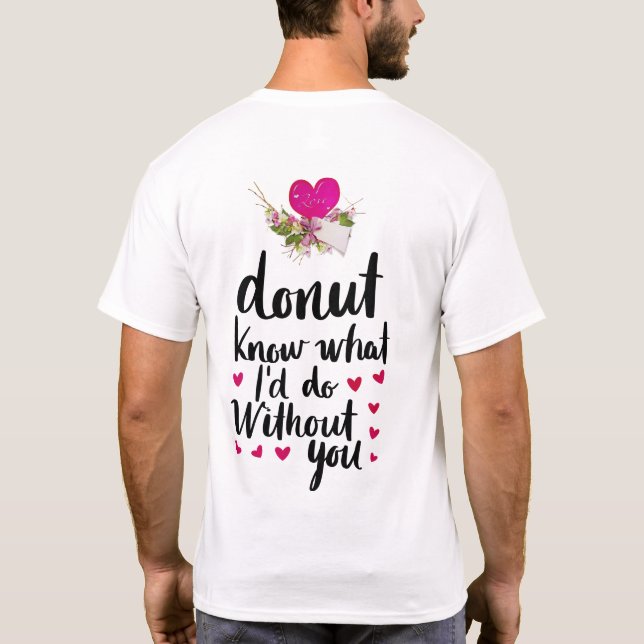 Celebrate love with Valentine's Day T-Shirt (Back)
