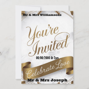 Celebrate Love You’re Invited to a Beautiful Day Invitation