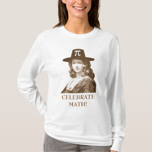 Celebrate Math, Pi Lady T-Shirt