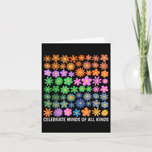 Celebrate Minds Of All Kinds Neurodiversity Autism Card