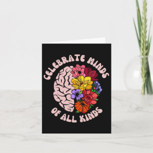 Celebrate Minds Of All Kinds Neurodiversity Autism Card