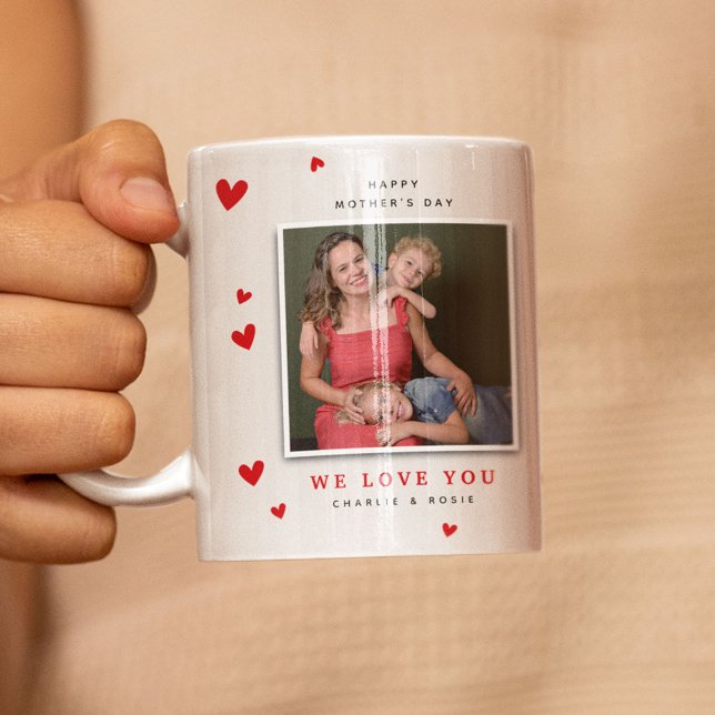 Celebrate Mum with Heart: Mother's Day Coffee Mug (Creator Uploaded)