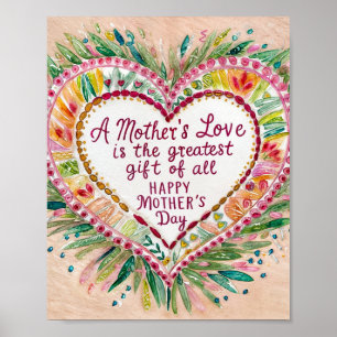 Celebrate Mum's Love: Floral Wall Art for Mother's