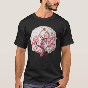 Celebrate Nature s Beauty Cherry Blossom Tree Sphe T-Shirt
