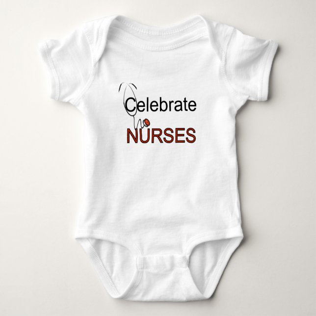 Celebrate Nurses T-shirts and Gifts (Front)