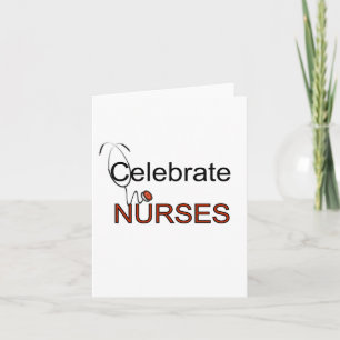 Celebrate Nurses T-shirts and Gifts Card